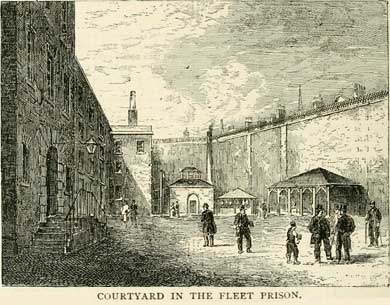 Fleet Prison Courtyard