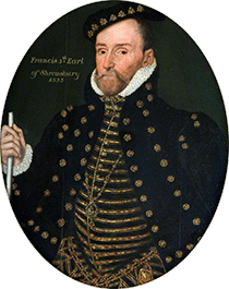 Portrait of Francis Talbot, 5th Earl of Shrewsbury.