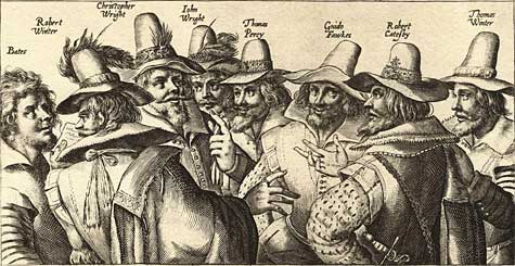 The Gunpowder Plot Conspirators, 1605