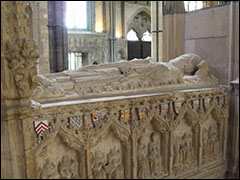 Tomb of Henry Burghersh, Bishop of Lincoln, in Lincoln Cathedral