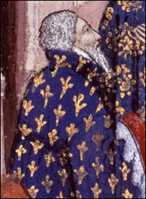 Portrait of Henry Percy, Earl of Northumberland, from Harleian MS 1319.