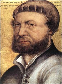 Self-Portrait of Hans Holbein the Younger, 1542