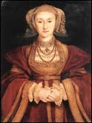 Hans Holbein. Anne of Cleves. The Louvre.