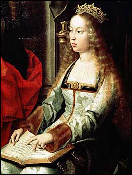 Portrait of Queen Isabella