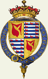 Garter arms of John Hastings, 2nd Earl of Pembroke