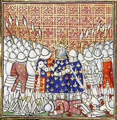 Capture of King John the Good at Poitiers