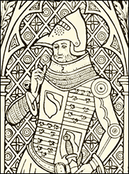 Laurence Hastings from the Hastings Brass in Elsing, Norfolk