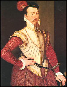 Portrait of Robert Dudley, Earl of Leicester.