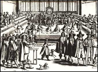 A Sketch of Cromwell dissolving the Long Parliament