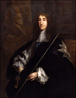 Portrait of Edward Montagu, 2nd Earl of Manchester by Sir Peter Lely, 1661-5. NPG.