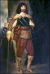 Edward Montagu, 2nd Earl of Manchester. After Anthony Van Dyck's painting of the late 1630s.