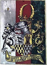 The Garter Arms of Walter Blount, Lord Mountjoy