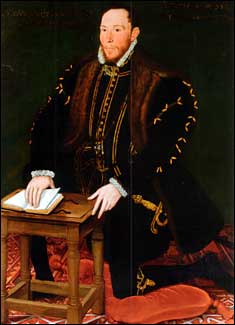 Portrait of Thomas Percy, 7th Earl of Northumberland, by Steven van der Meulen, 1566