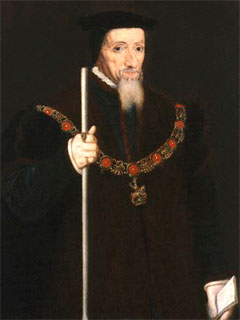 Portrait of William Paulet, 1st Marquis of Winchester. NPG.
