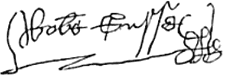 Signature of Robert Radcliffe, 1st Earl of Sussex, from Doyle's 'Official Baronage'