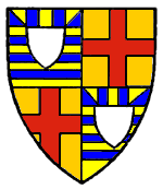 Arms of Roger De Mortimer, 4th Earl of March