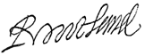 Signature of Roger Manners, 5th Earl of Rutland from Doyle's 'Official Baronage'