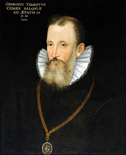 Portrait of George Talbot, 6th Earl of Shrewsbury, 1580