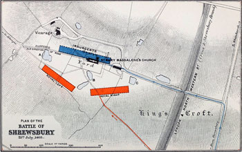 Battlemap of Shrewsbury