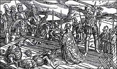 Execution of Edward Seymour, Lord Protector Somerset, Jan 22, 1522.