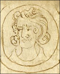 Thomas of Brotherton, contemporary Medieval MS illumination