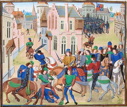 Walworth kills Wat Tyler