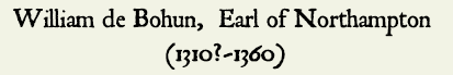 William de Bohun, Earl of Northampton (d. 1360)