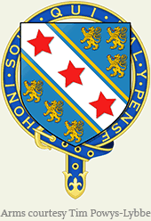 Garter Arms of William de Bohun, Earl of Northampton by Tim Powys-Lybbe