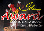 Iola Award for Artistic

Merit in a Website