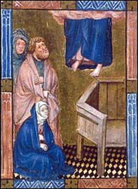 Ascension. Medieval Manuscript, c1405