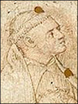 Lydgate, MS portrait, det. Harleian MS 4826.