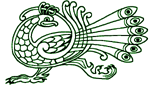 Celtic Knotwork Peacock