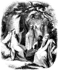 Druids Engraving