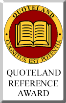 Quoteland Reference Award