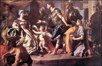 Francesco Solimena. Dido Receiving Aeneas and Cupid Disguised as Ascanius
1720s.