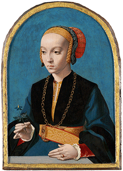 Bartholomäus Bruyn the Elder
Portrait of Elisabeth Bellinghausen, 1538-9