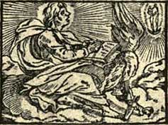Woodcut from the Title-page of The Chief Promises of God Unto Man, 1538 by John Bale