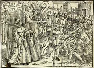 The Burning of Thomas Cranmer