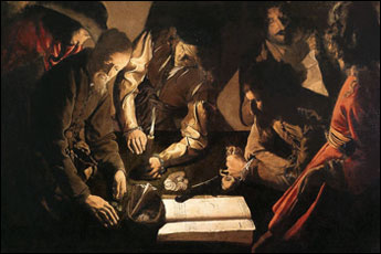 Georges de la Tour. The Payment of Dues, 1630-5