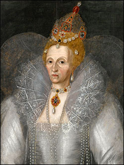 Queen Elizabeth, after Gheeraerts, 1592-1634