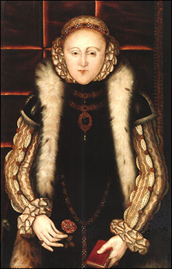 Elizabeth as Princess, c.1560.