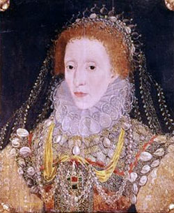 Queen Elizabeth, c. 1580.