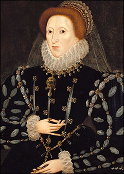 Queen Elizabeth I, c. 1580.