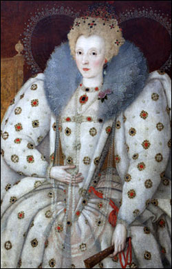 Blickling Hall portrait of Queen Elizabeth, after the Ditchley portrait