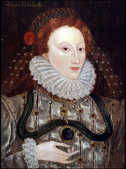 Portrait of Queen Elizabeth