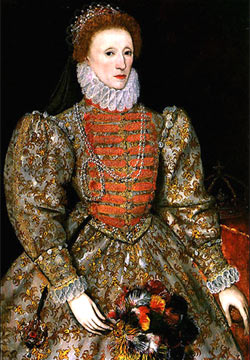 Queen Elizabeth. The Darnley Portrait, c. 1575
