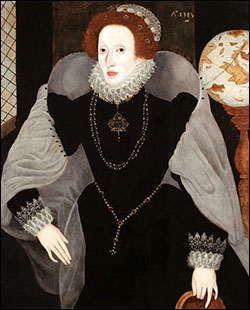 Queen Elizabeth I, after the sieve portrait.
