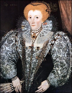Queen Elizabeth, 1590.