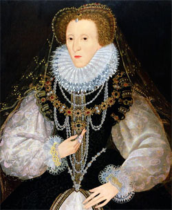 The Kitchener Portrait of Queen Elizabeth I, c. 1590.