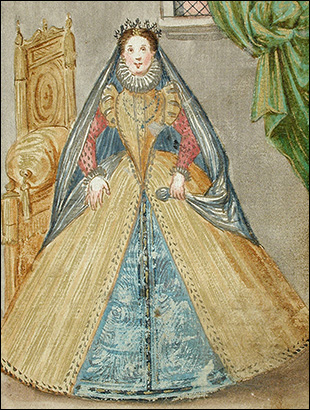 Elizabeth I in Red Parliamentary Robes